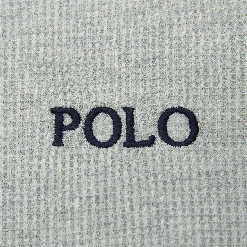 Polo Ralph Lauren T-shirts 714899615 LS CREW SLEEP TOP GRÅ