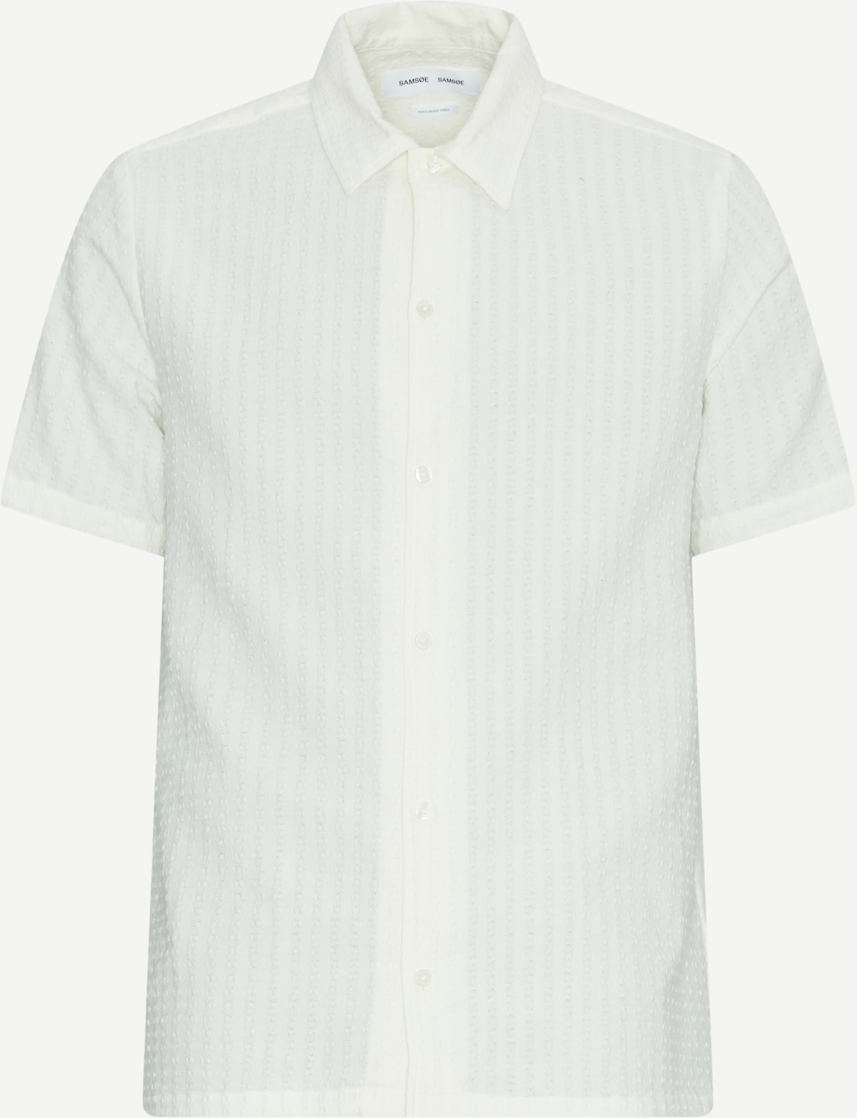 Samsøe Samsøe Short-sleeved shirts AVAN JX SHIRT 14698 White
