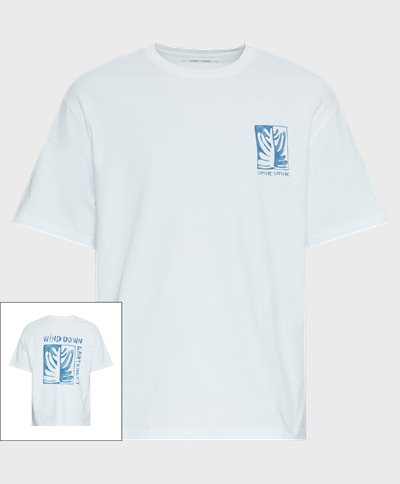 Samsøe Samsøe T-shirts SAWIND UNI EARTH BEAT T-SHIRT 11725 White