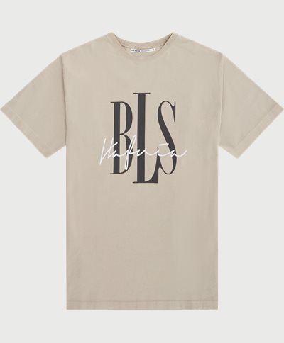 BLS T-shirts SIGNATURE TEE 202403027 Sand