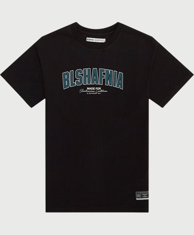BLS T-shirts BACKSTAGE COLLEGE TEE 202403007 Sort
