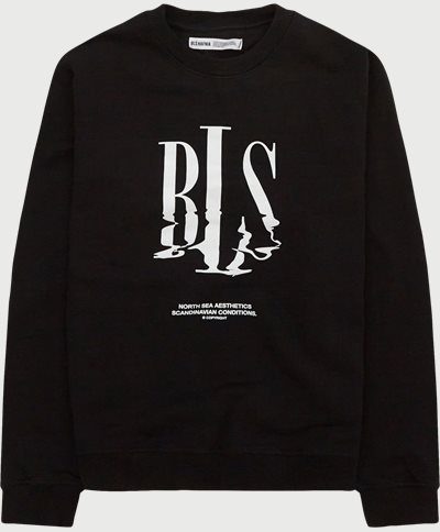 BLS Sweatshirts NORTH SEA CREW 202308096 Black