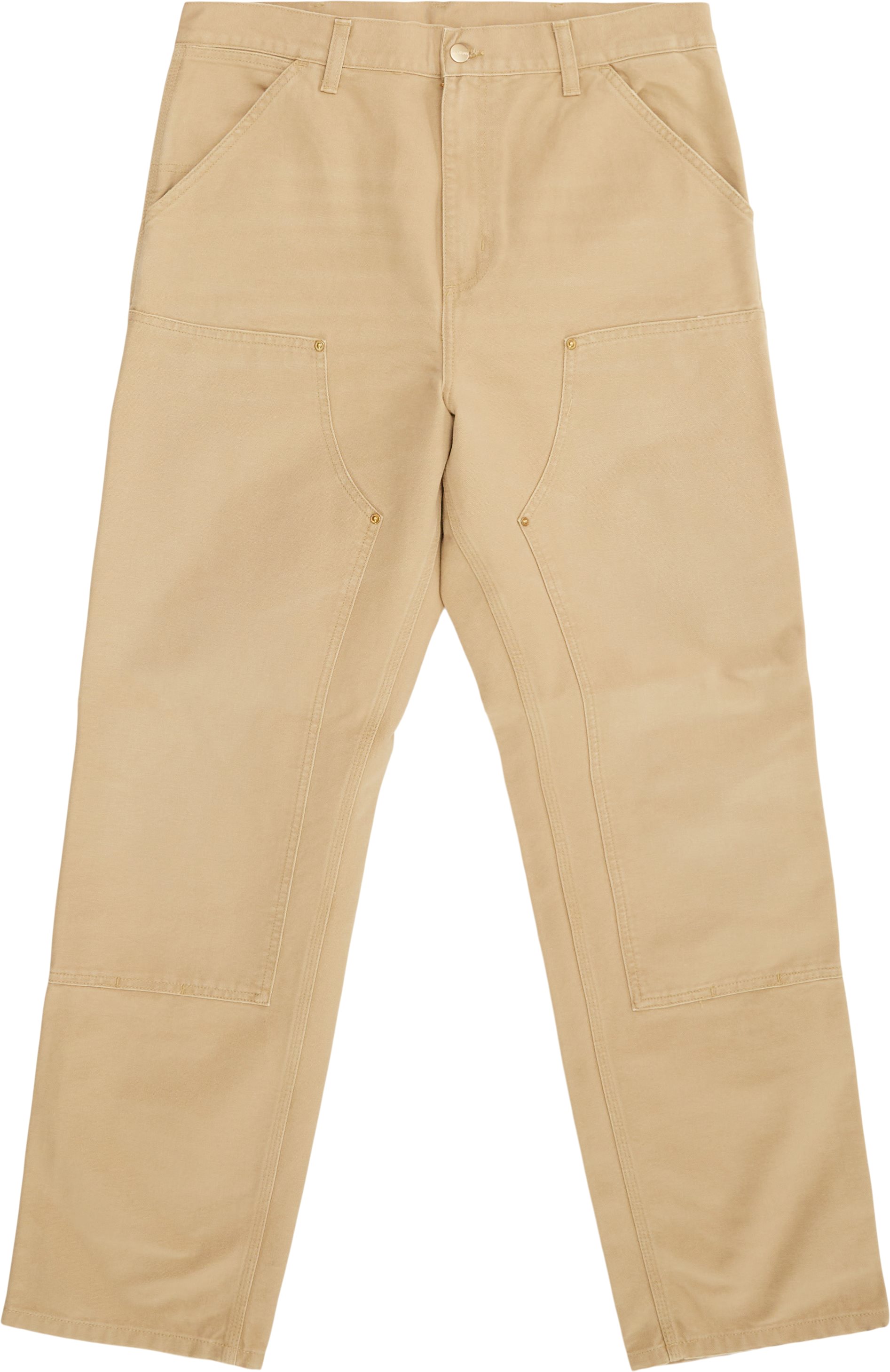 Carhartt WIP Trousers DOUBLE KNEE PANT I031501.1YH3K Brown
