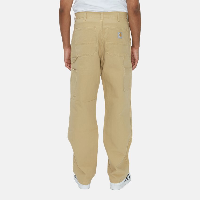 Carhartt WIP Trousers DOUBLE KNEE PANT I031501.1YH3K BOURBON