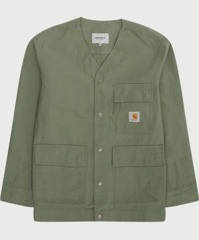 Carhartt WIP Shirts ELROY SHIRT JAC I033020 Army