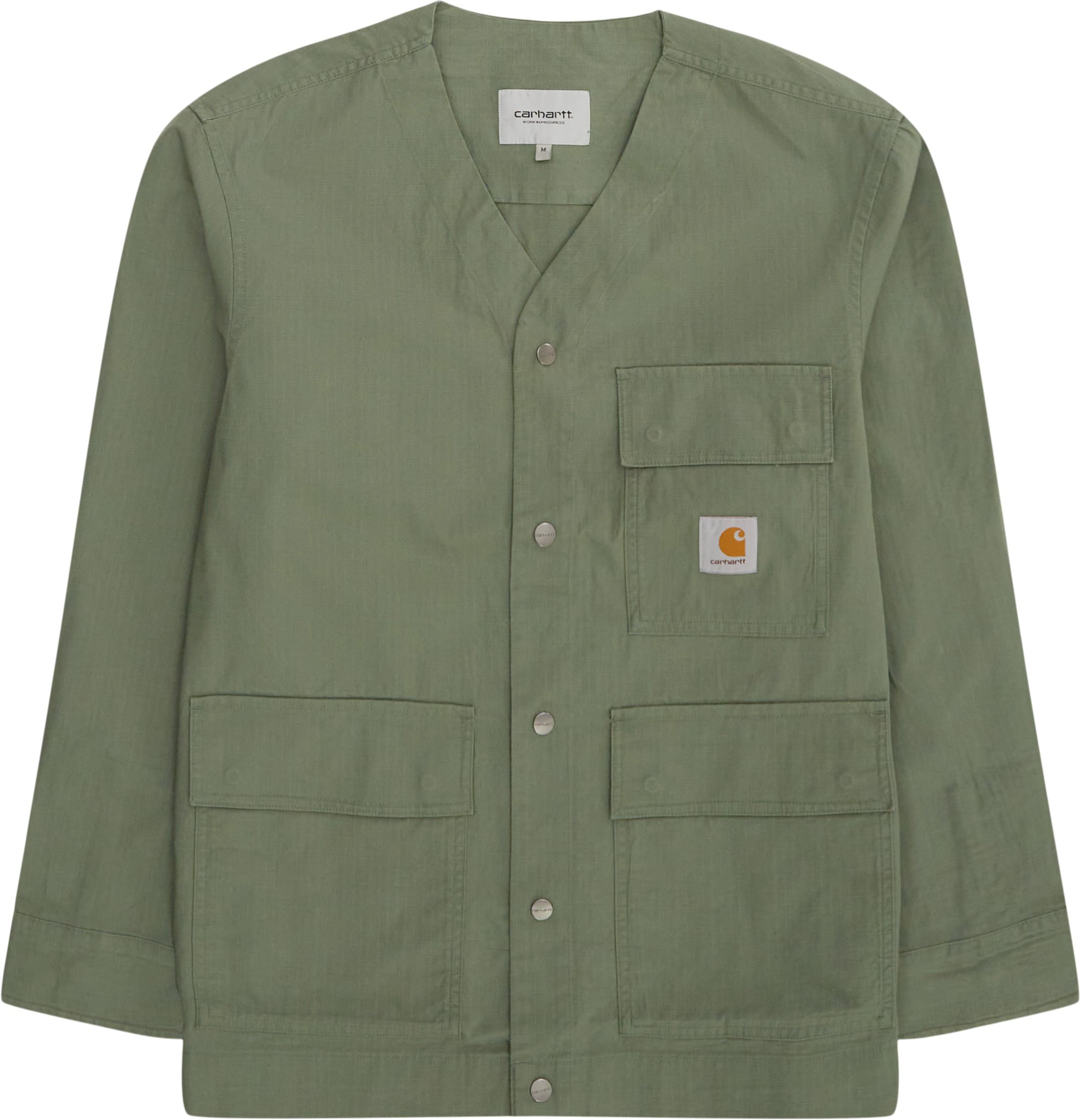 Carhartt WIP Skjorter ELROY SHIRT JAC I033020 Army