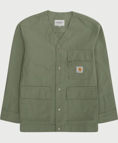 Carhartt WIP Skjorter ELROY SHIRT JAC I033020 Army