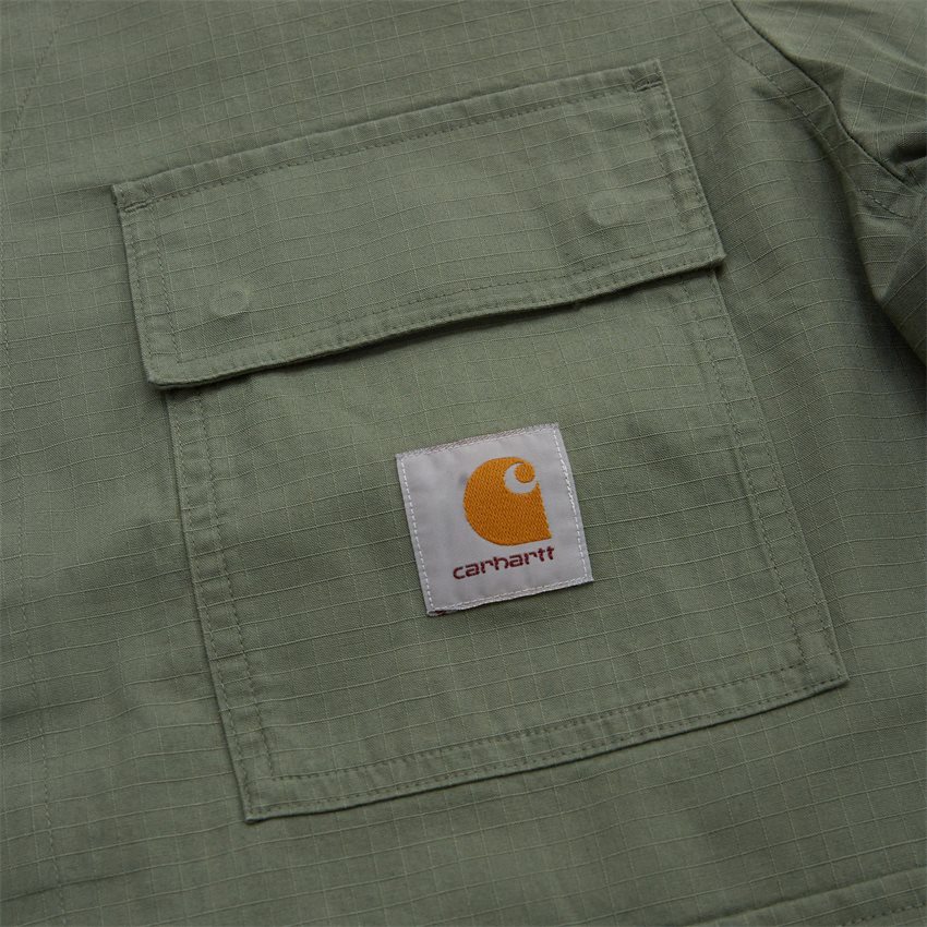 Carhartt WIP Skjorter ELROY SHIRT JAC I033020 PARK
