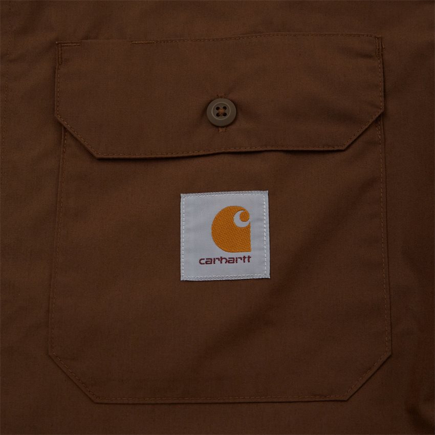 Carhartt WIP Skjorter S/S CRAFT SHIRT I033023 LUMBER