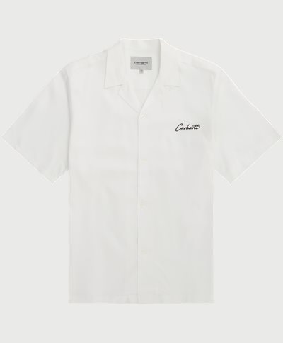 Carhartt WIP Skjorter S/S DELAY SHIRT I031465 Hvid