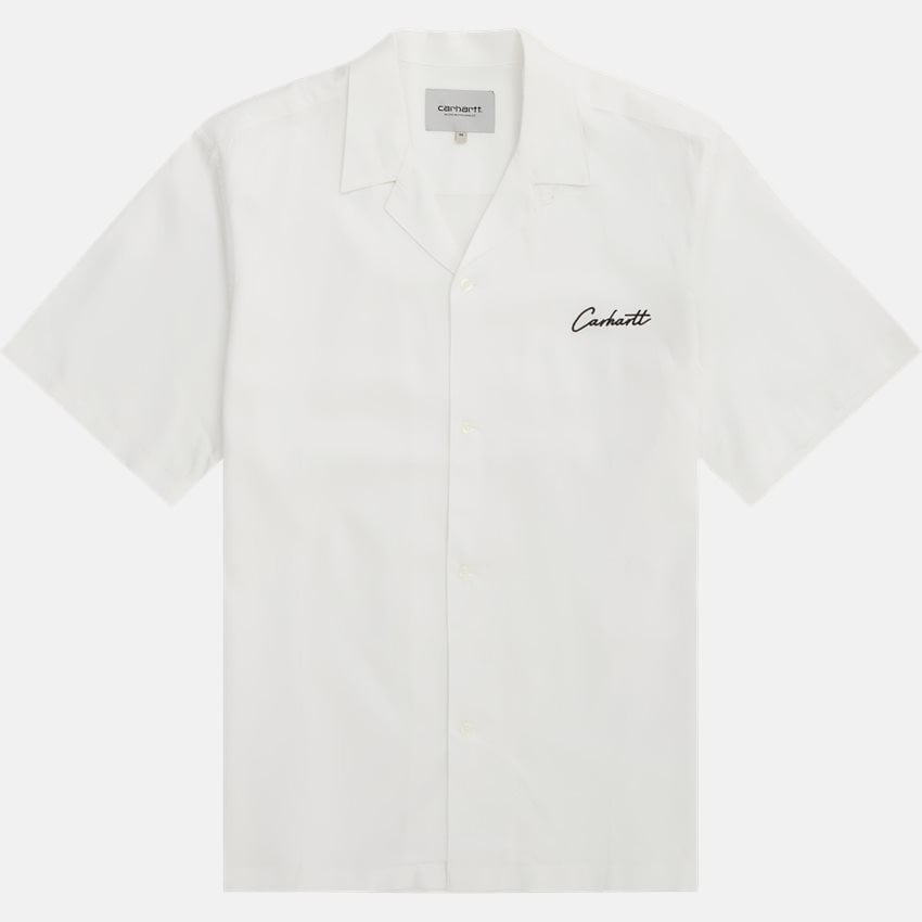 Carhartt WIP Skjorter S/S DELAY SHIRT I031465 WHITE
