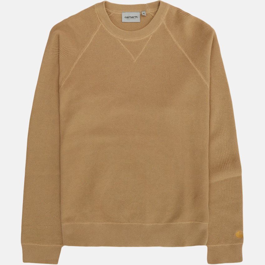 Carhartt WIP Stickat CHASE SWEATER I028581 SABLE