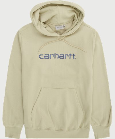 Carhartt WIP Sweatshirts HOODED CARHARTT SWEAT I030547 Sand