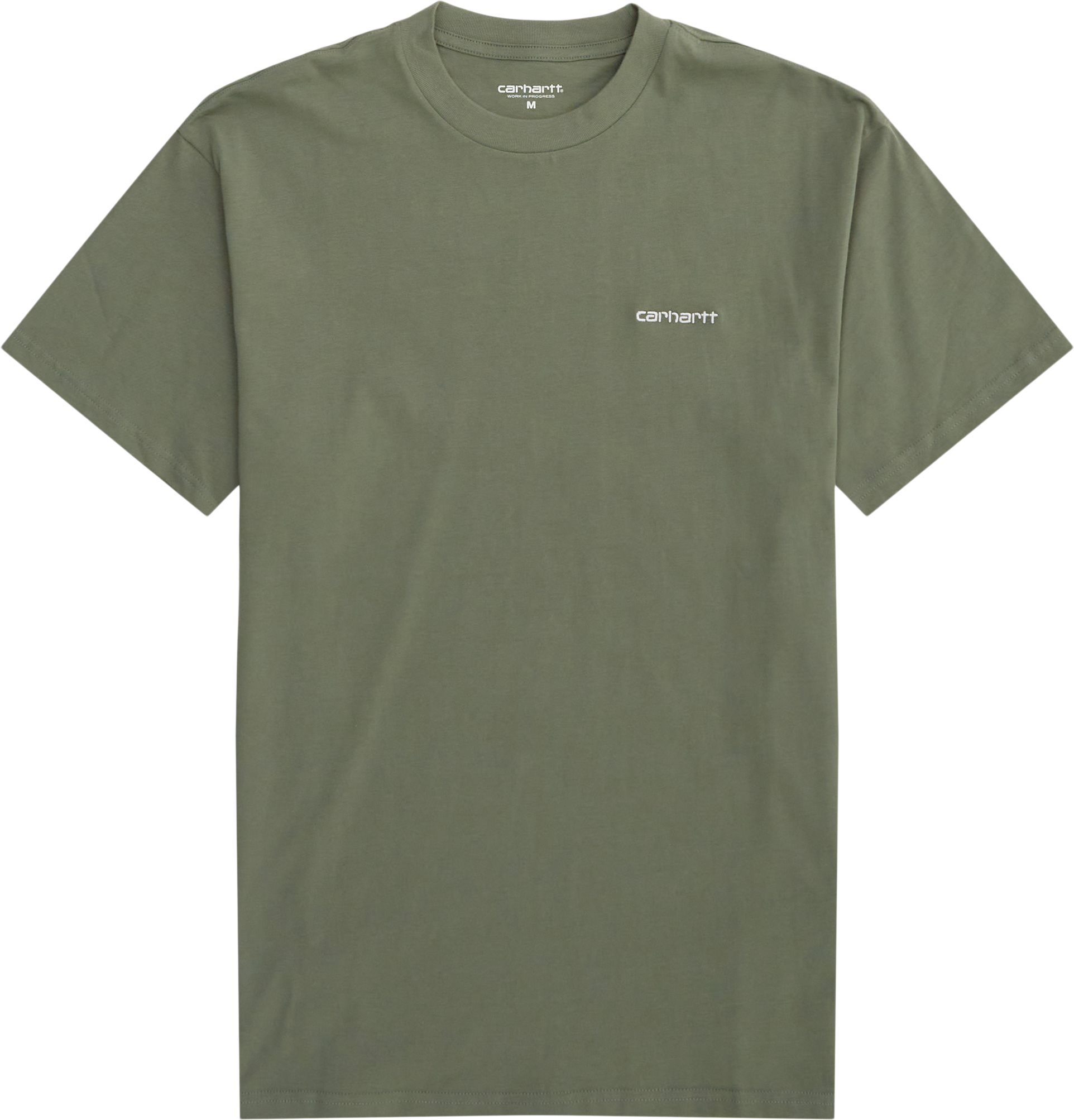 Carhartt WIP T-shirts S/S SCRIPT EMBROIDERY T-SHIRT I030435 Army