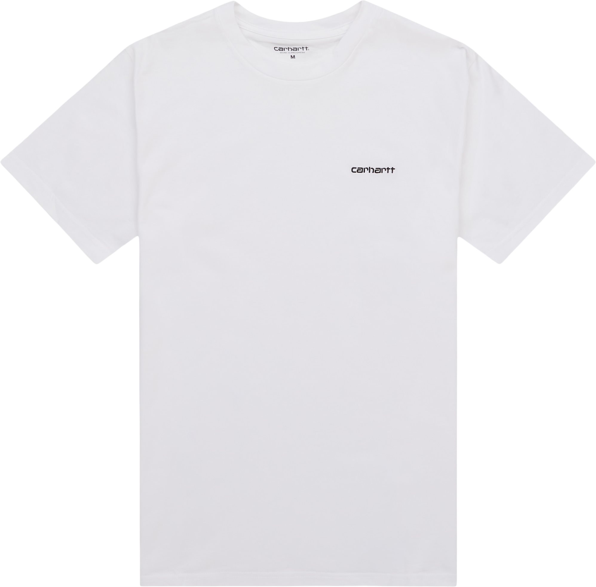 Carhartt WIP T-shirts S/S SCRIPT EMBROIDERY T-SHIRT I030435 Hvid