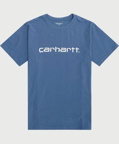 Carhartt WIP T-shirts S/S SCRIPT T-SHIRT I031047 Blå