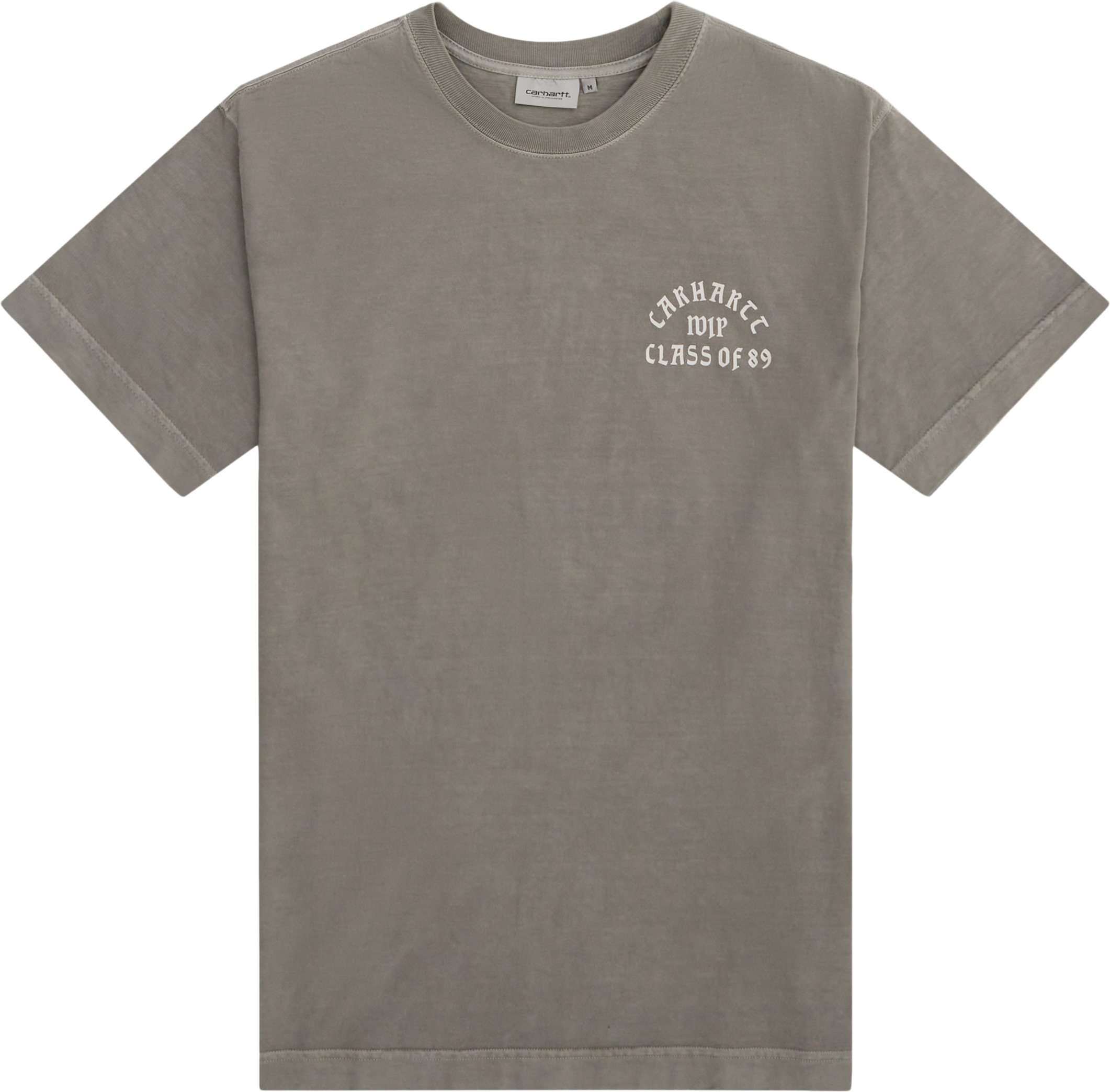 Carhartt WIP T-shirts S/S CLASS OF 89 T-SHIRT I033182 Grey