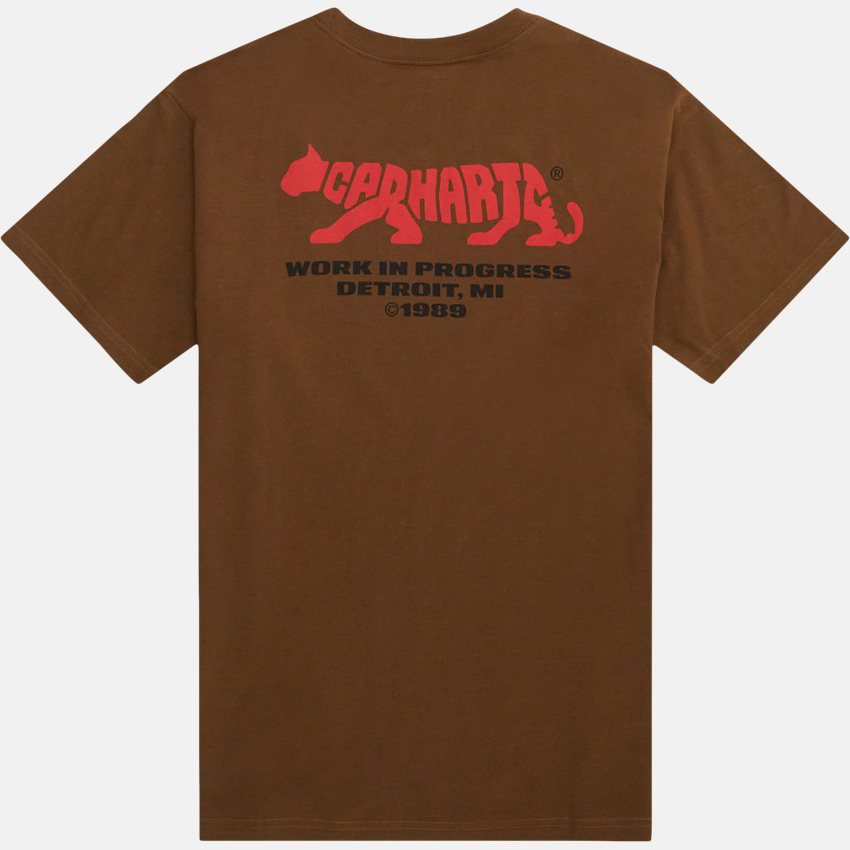 Carhartt WIP T-shirts S/S ROCKY T-SHIRT I033258 LUMBER