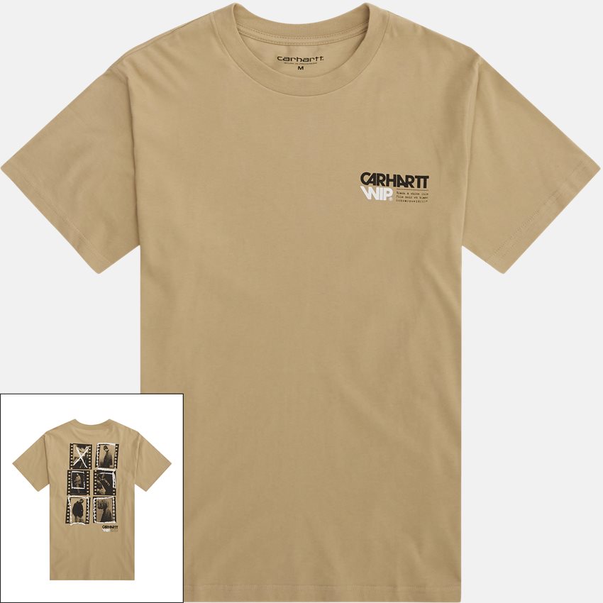 Carhartt WIP T-shirts S/S CONTACT SHEET T-SHIRT I033178 SABLE