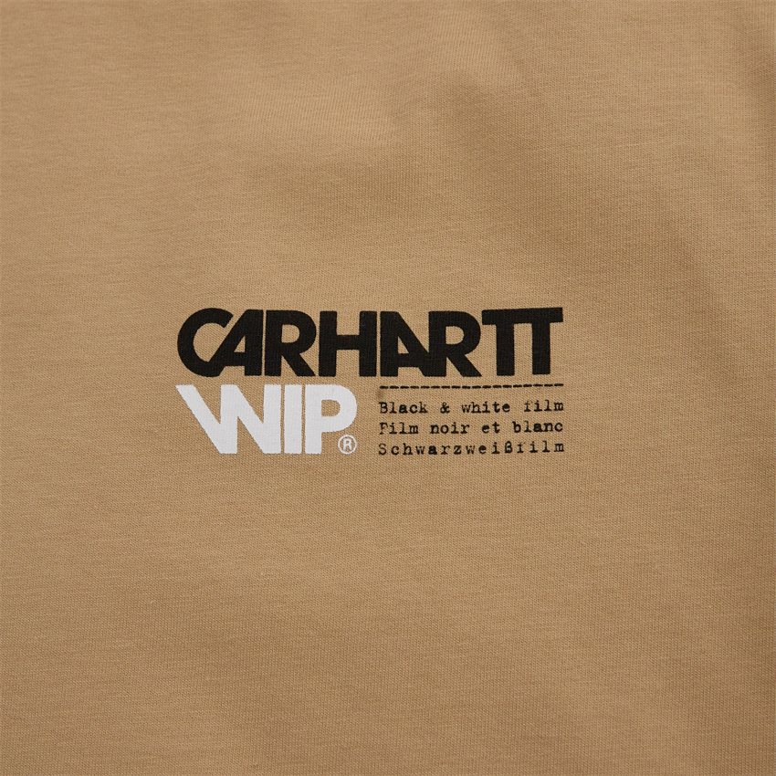 Carhartt WIP T-shirts S/S CONTACT SHEET T-SHIRT I033178 SABLE