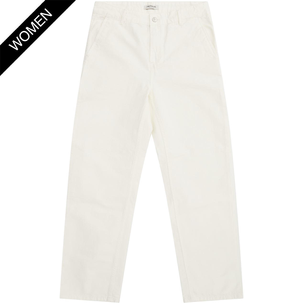 Carhartt WIP Women Trousers W PIERCE STRAIGHT I032966.D602 White