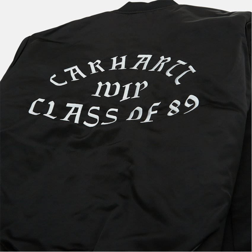 Carhartt WIP Women Jackor W CLASS OF 89 BOMBER JACKET I032992 BLACK