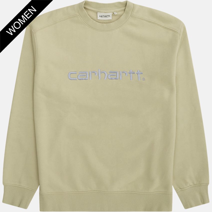 Carhartt WIP Women Sweatshirts W CARHARTT SWEAT I033647 BERYL