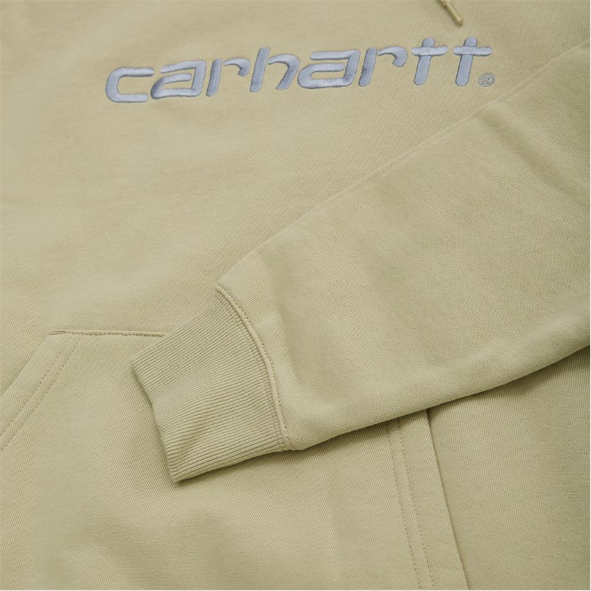 Carhartt WIP Women Sweatshirts W HOODED CARHARTT SWEATSHIRT I033648 BERYL
