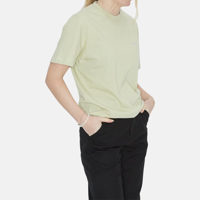 Carhartt WIP Women T-shirts W SS SCRIPT EMBROIDERY T-SHIRT I032293 BERYL
