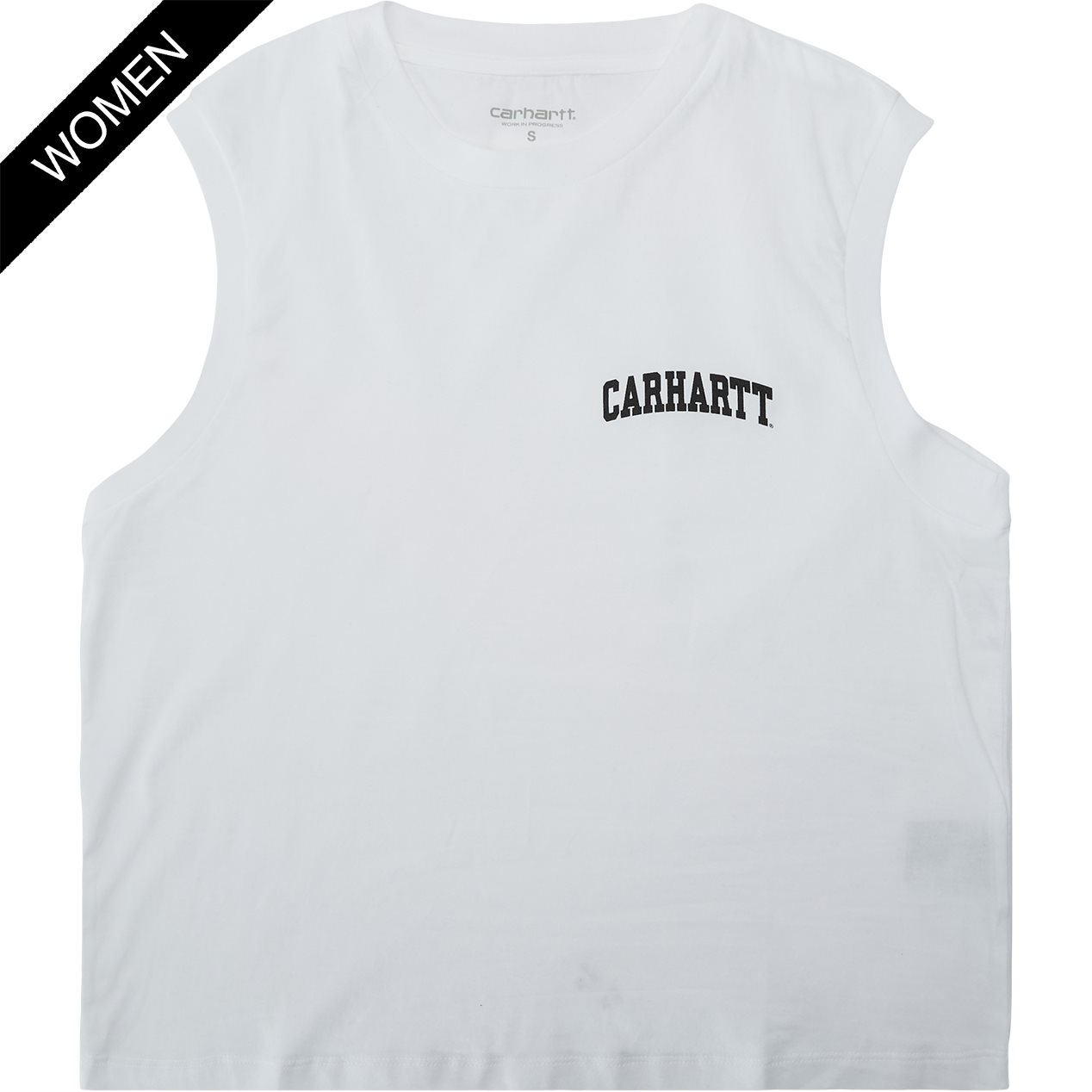 Carhartt WIP Women T-shirts W UNIVERSITY SCRIPT A-SHIRT I033203 Hvid