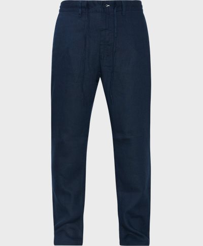 Gant Trousers RELAXED LINEN DS PANTS 1505272 Blue
