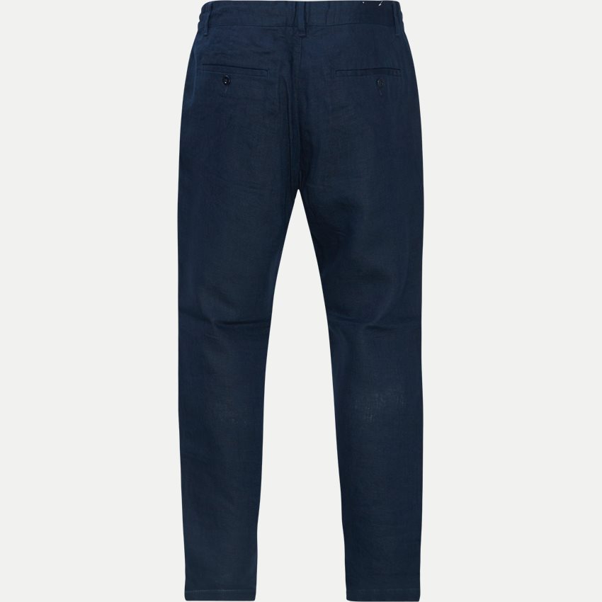 Gant Trousers RELAXED LINEN DS PANTS 1505272 MARINE