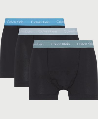 Calvin Klein Underkläder 0000U2662GN22 TRUNK 3PK Svart