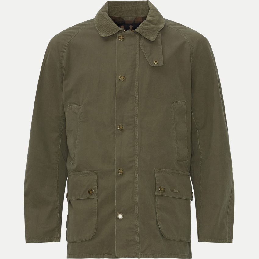 Barbour Jackets ASBY CASUAL MCA0792 OLIVEN