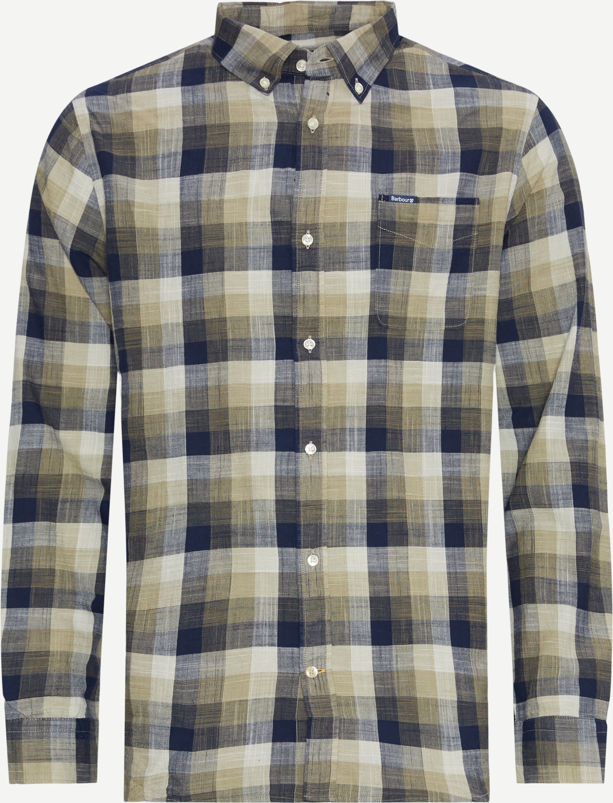 Barbour Shirts HILLROAD TAILORSHIRT MSH5450 Army