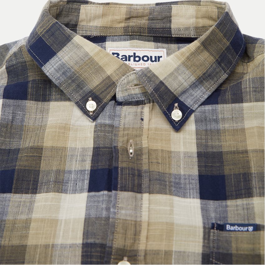 Barbour Shirts HILLROAD TAILORSHIRT MSH5450 OLIVEN