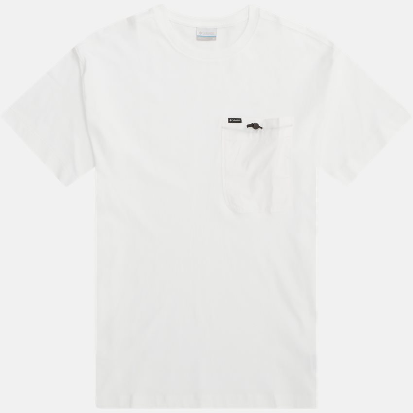 Columbia T-shirts LANDROAMER POCKET T-SHIRT 2076021 HVID