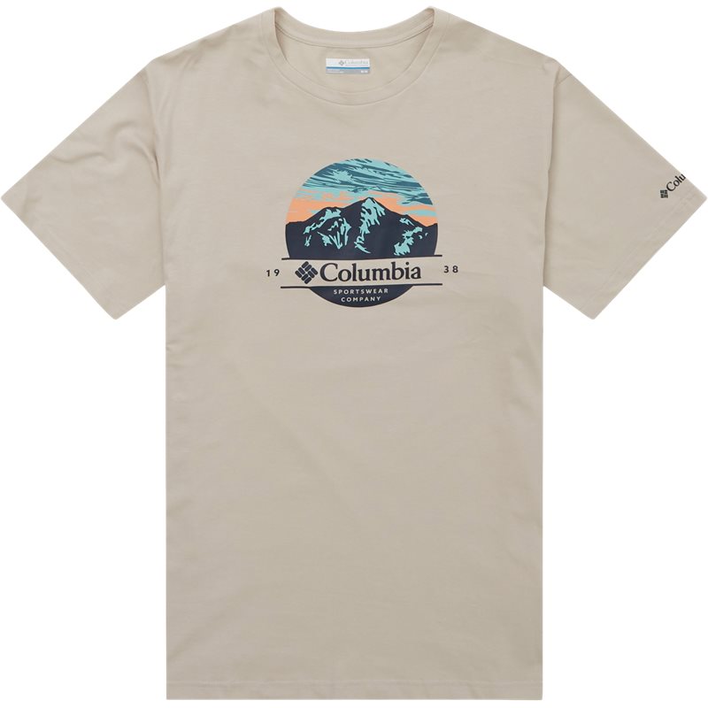 Billede af Columbia Path Lake Scoped View Graphic T-shirt Sand