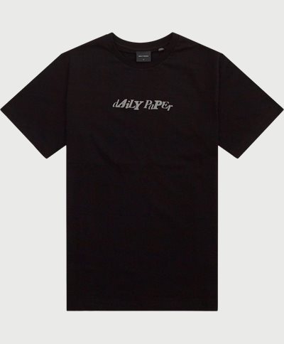 Daily Paper T-shirts UNIFIED TYPE SS T-SHIRT 2411117 Svart