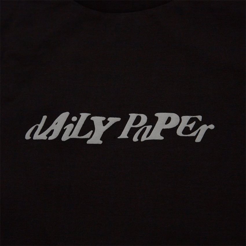 Daily Paper T-shirts UNIFIED TYPE SS T-SHIRT 2411117 SORT
