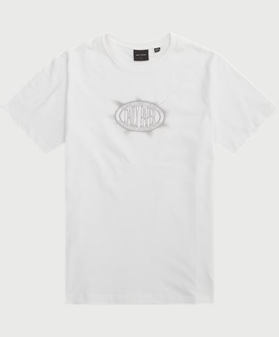 Daily Paper T-shirts GLOW SS T-SHIRT 2411098 Hvid