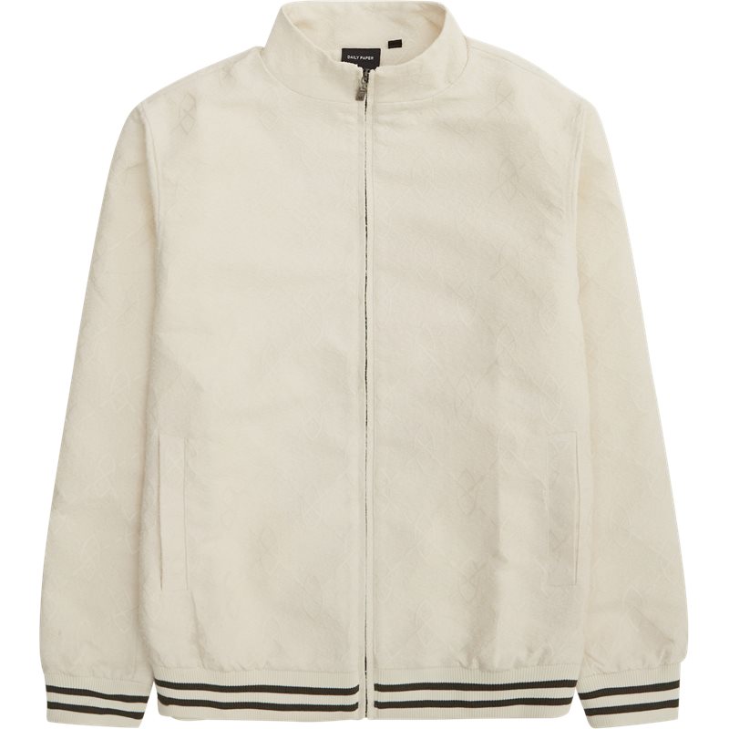 Daily Paper Shakir Boucle Track Jacket Off White