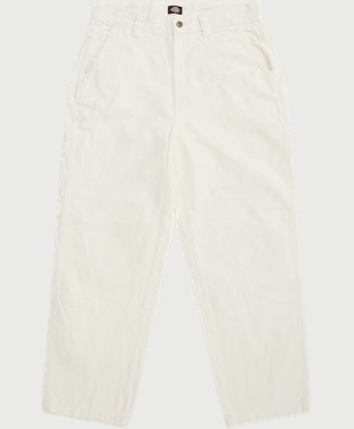 Dickies Jeans MADISON PANT DK0A4YECWHX Hvid