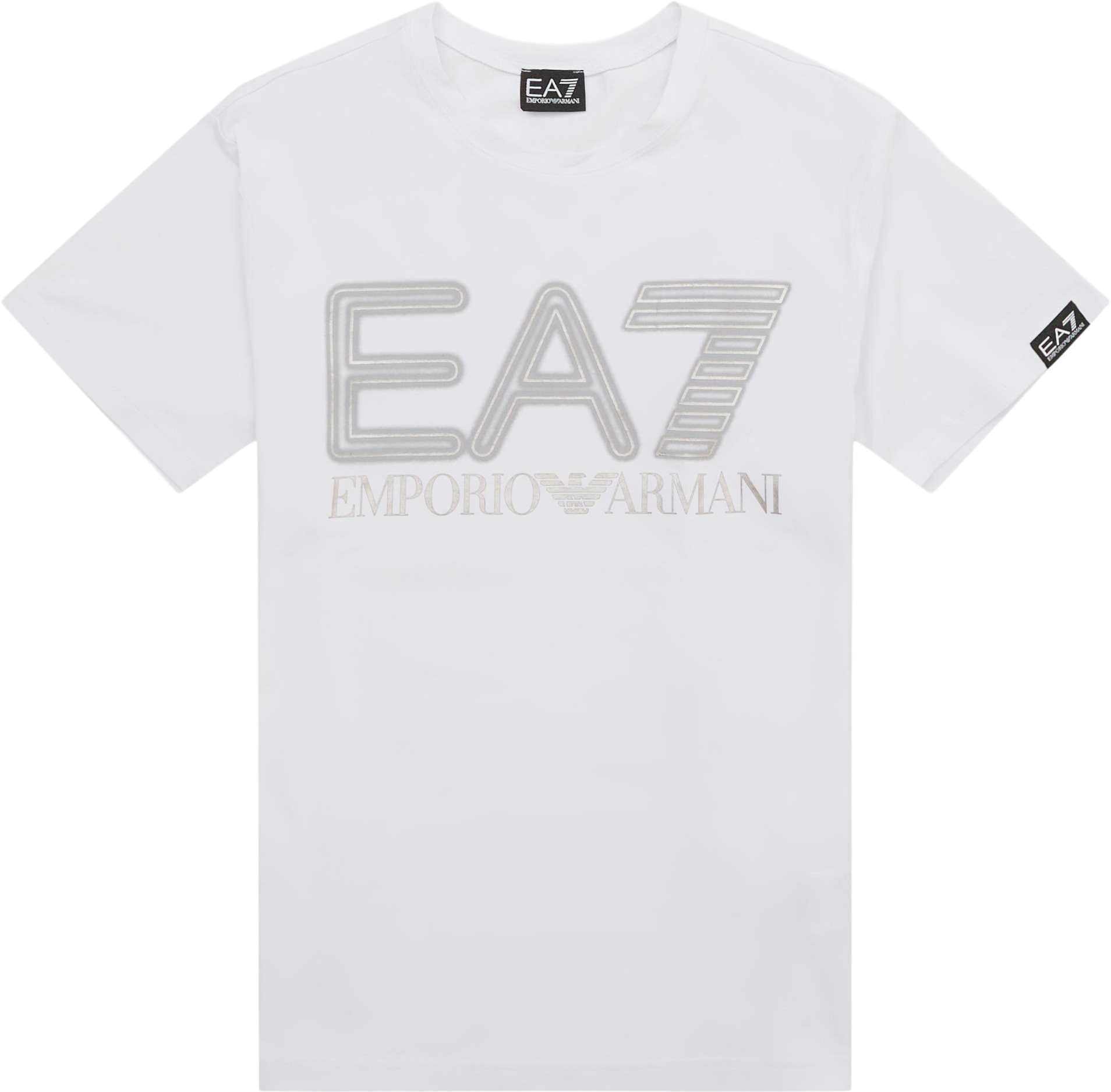 EA7 T-shirts PJMUZ-3DPT37 Hvid