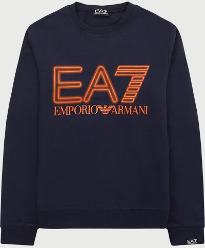 EA7 Sweatshirts PJSHZ-3DPM63 Blå