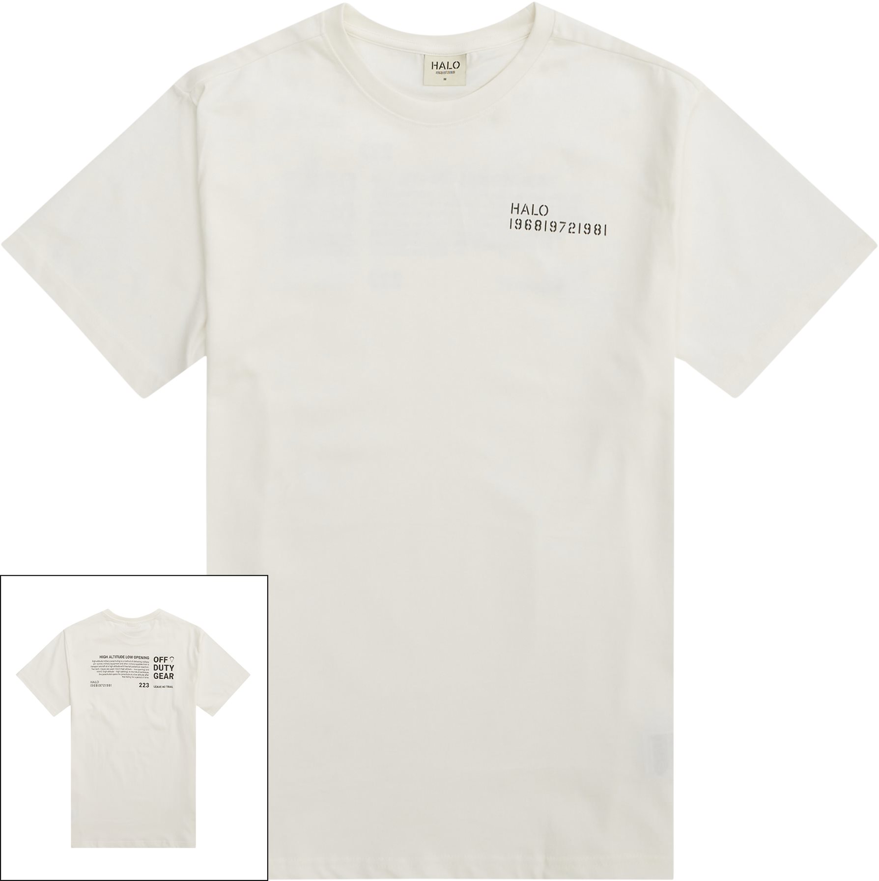 HALO T-shirts LOGO GRAPHIC T-SHIRT 610489 Vit