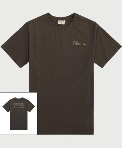 HALO T-shirts LOGO GRAPHIC T-SHIRT 610489 Brown