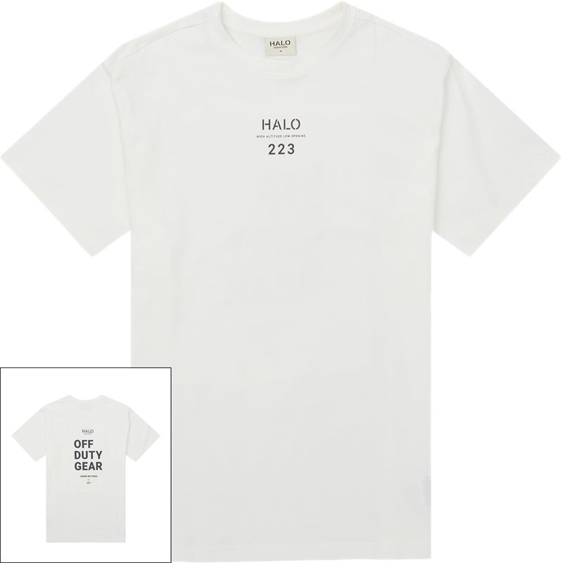 Billede af Halo Patch Graphic 610491 T-shirt Marshmallow