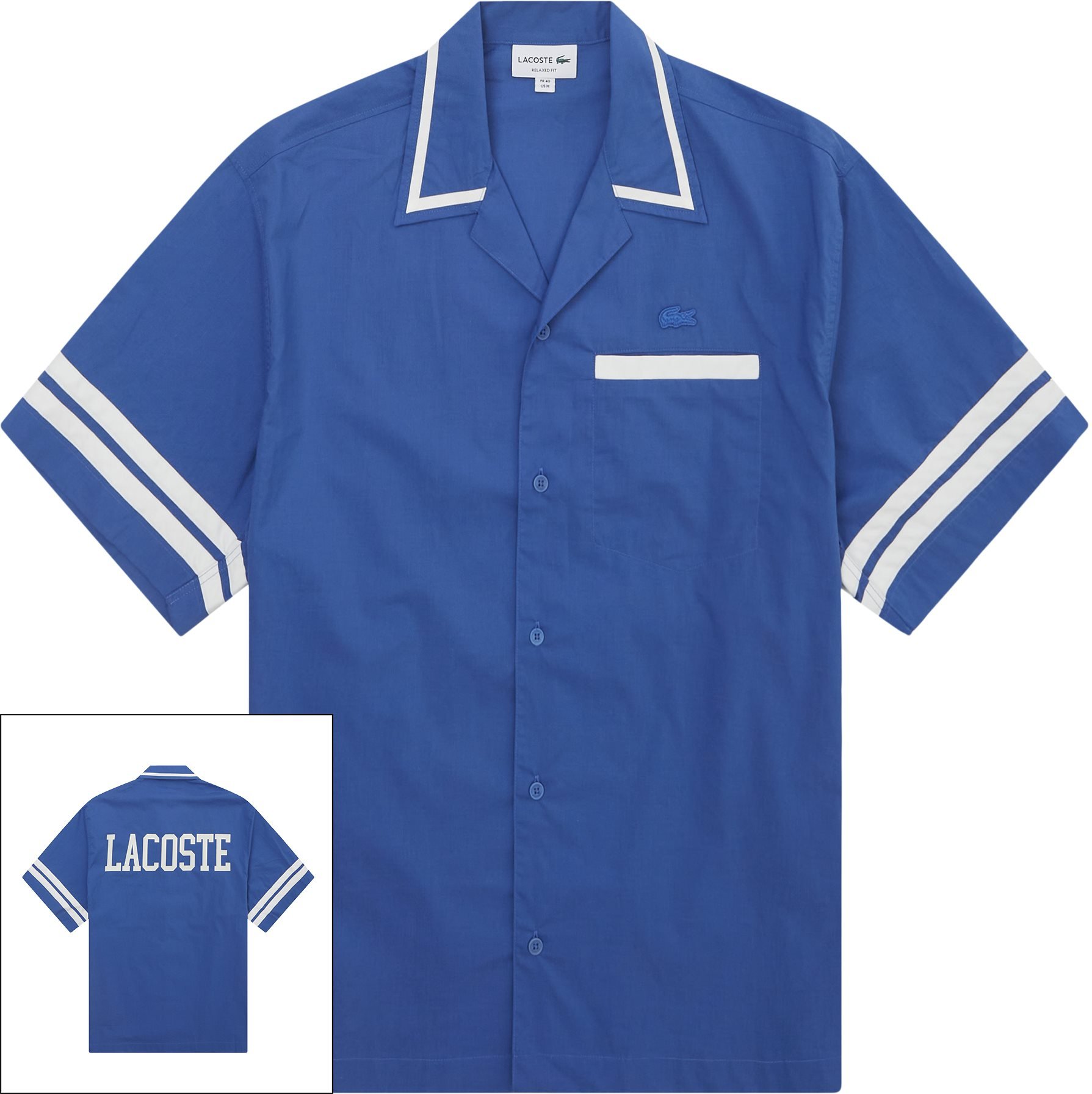 Lacoste Skjorter CH7225 Blå