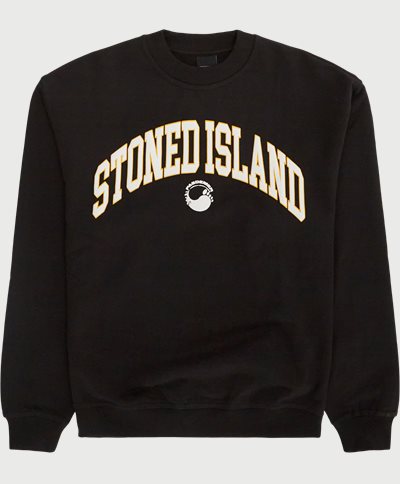 Pas de Mer Sweatshirts STONED ISLAND SWEAT Black